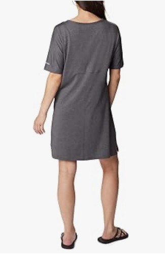 Neu Columbia Coral Ridge Damenkleid/Omni-Wick, grau, Größe Small - Bild 2 von 9
