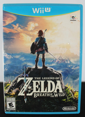 Nintendo Wii U: The Legend of Zelda: Breath of the Wild (2017) COMPLETE Tested!
