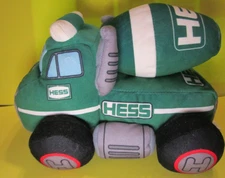 Hess 2021 My Plush Cement Mixer Toy Truck Sings And Lights Up USED