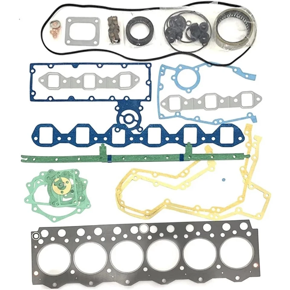 6D95 S6D95 SA6D95L Full Overhaul Gasket Kit For Komatsu Engine PC120-3 Excavator - Image 2 of 4