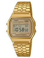 Casio A158WETG-9AEF Herrenuhr Edelstahl Vintage Iconic Gold