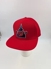 WASHINGTON NATIONALS CAPITAL LOGO World Series Champs SNAPBACK HAT pro standard