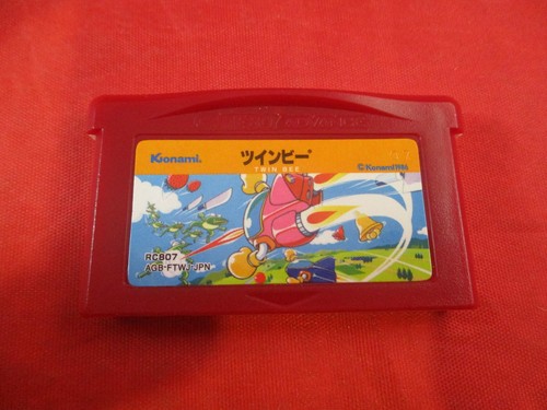 Twin Bee Famicom Mini (Nintendo Game Boy Advance) Japanese game WORKS!