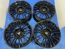 Bbs Rv739 18 Forged Wheels 4pcs 8.5j55 5x114.3 Subaru Wrx Sti Oem Gloss Black