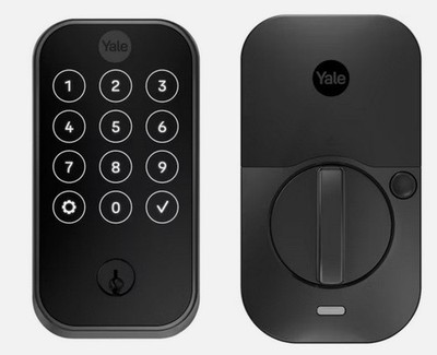 Yale Assure Lock 2 Bluetooth Touchscreen Deadbolt YRD420-BLE-BSP - Black Suede