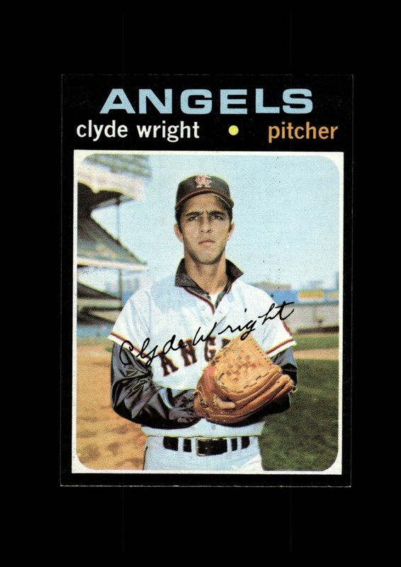 1971 Topps Set-Break #240 Clyde Wright NR-MINT *GMCARDS*