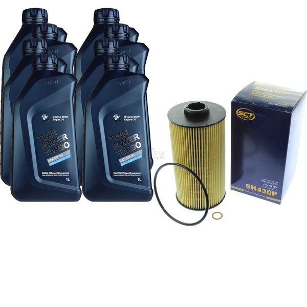 SCT Inspektionspaket 8L BMW 5W-30 FüR 8Er E31 850Ici 840I 840 7Er E38 740I-image