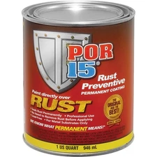 POR-15 Rust Preventive Coating; Clear; 1 Quart