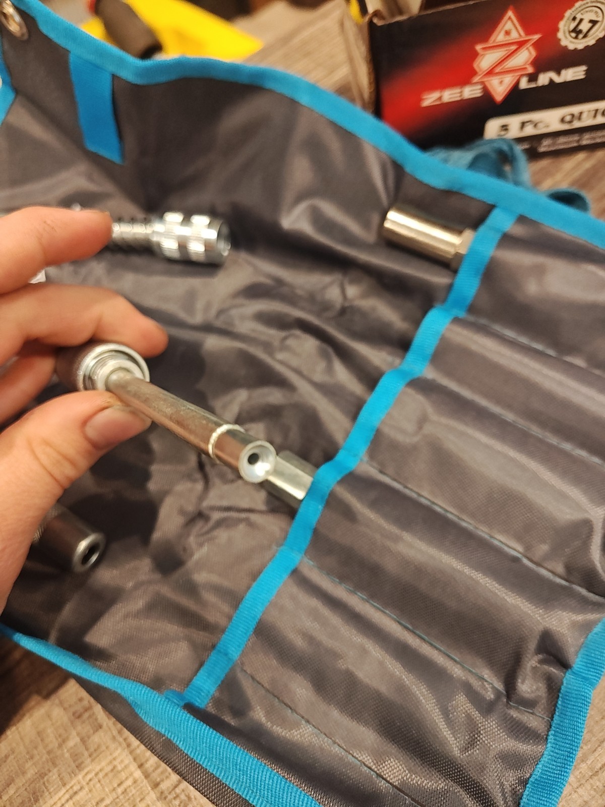 Zee Line tools 5 piece quick connect grease gun fittings Accessory kit Model 660