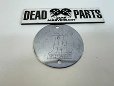 Harley #1 AMF chrome points timing timer cover plate XL
