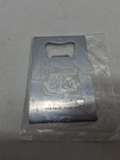 Phillips 66 Bottle Opener, Gas Station Memorabilia Etched Metal