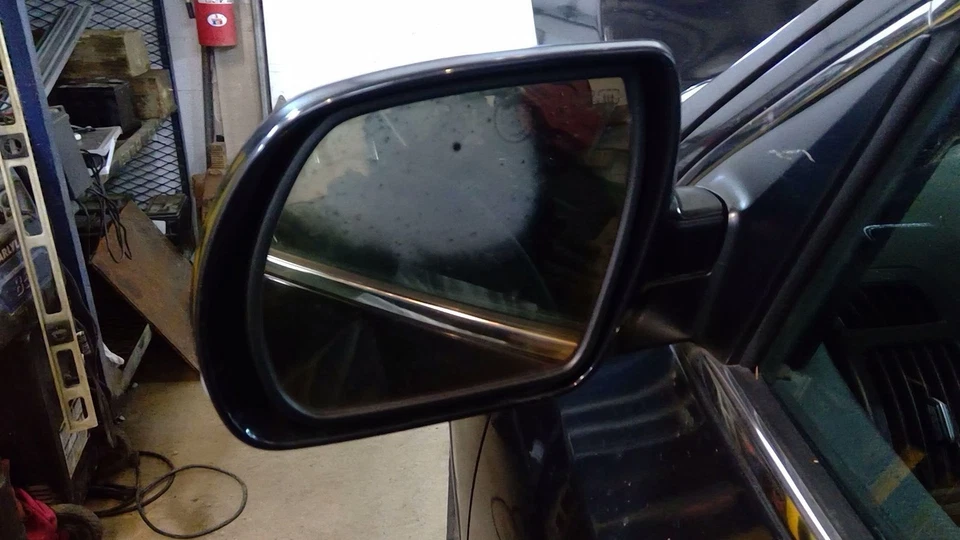 07 Espejo de puerta izquierdo HYUNDAI VERACRUZ NEGRO PERLA VIDRIO MICA DESCOLORIDO DESVANECIMIENTO Foto 2 de 4