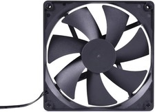 High-Performance Cooling Fan 1700RPM, Quiet Square Design with 12V DC 140 mm