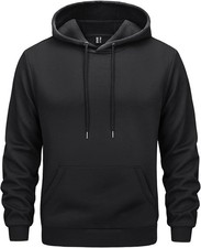 Men's Hoodies Winter Warm Sweatshirts Fleece Sherpa Lined Hoodies Casual Workout