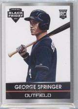 2014 Panini Black Friday Rookie Portrait Decoy Thick Stock George Springer 0f8