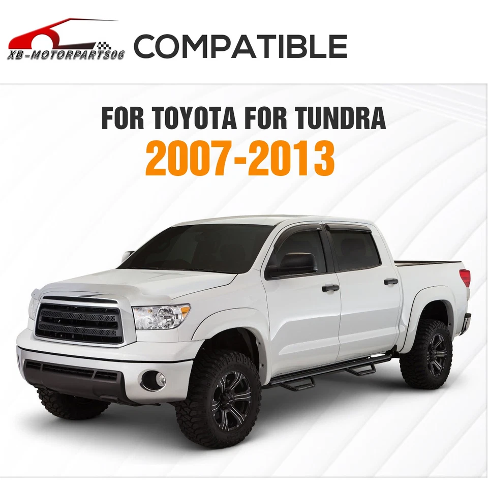 13.8'' Full-Size Rear Ladder Rack Back For 2007-2013 Toyota Tundra w/ Bed Rails Foto 2 de 4