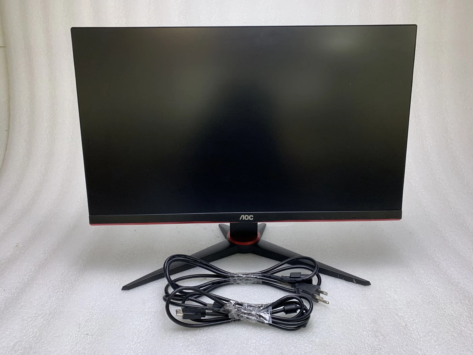 AOC 24G2 24G2E 23.8" 144 Hz Frameless Gaming Monitor - Stand Pwr HDMI Cable Inc - product detail image 1