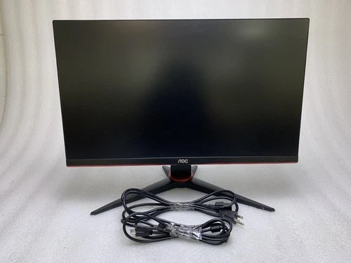 AOC 24G2 24G2E 23.8" 144 Hz Frameless Gaming Monitor - Stand Pwr HDMI Cable Inc video thumbnail