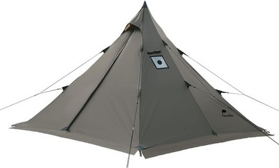 Naturehike Ranch Fire 4 Season Teepee Tent, 2 Person Hot Tent with Stove Jack, W