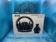 Subsonic Racing GS650-X Gaming Steering Wheel PS4 & Xbox Series