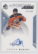 2018-19 SP Authentic Auto Future Watch 742/999 Cooper Marody #216 Auto lb9
