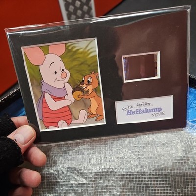 Animation Cel Disneys Winnie Puuh Ferkel Heffalump Film 2005 signiert 
