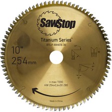 SawStop Titanium S&auml;geblatt 254x3,2/2,4x30, WZ80