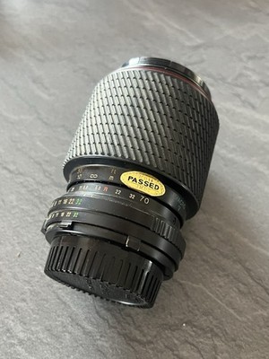 Tokina SD 70-210mm f/4-5.6 Macro Zoomobjektiv Schwarz Geprüft