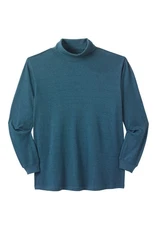 KingSize Men's Big & Tall Tall Turtleneck Long-Sleeve Tee