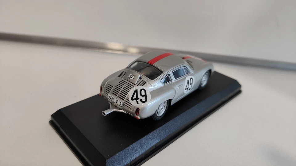 Porsche Abarth sebring 1962 n 49 Diecast 1-43 modellino auto da corsa Best model - Immagine 3 di 4