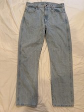 Wrangler Vintage Jeans Men's 34x32" Blue Light Wash 1014MWZGH