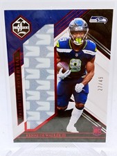 2022 Panini Limited - Unlimited Potential Patch Kenneth Walker III  Ruby /49 