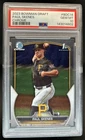 2023 Bowman Draft Paul Skenes Chrome 1st Prospect #BDC-14 Pirates PSA 10