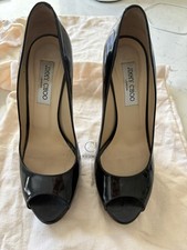 Jimmy Choo Women's Patent Leather Size 40 5 Inch Heel
