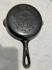 Vintage Refurbished Griswold Large Block Logo #3 Smooth Bottom Cast Iron Skillet