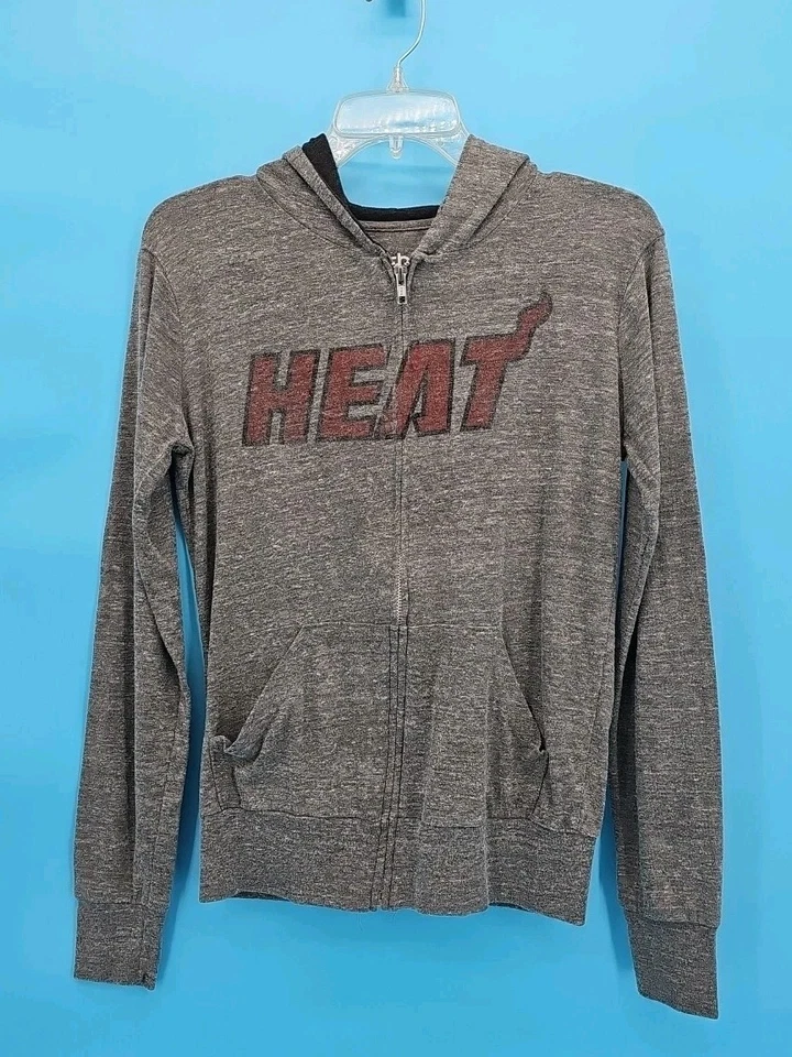 Miami Heat Ladies Full Zip Hoodie Sweatshirt By Touch Alyssia Milano Size M  - Image 2 of 4