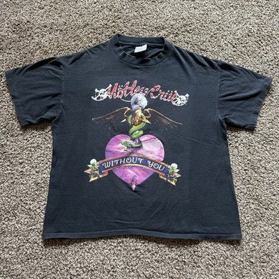 Vintage Motley Crue Dr Feelgood Without You T-shirt XL