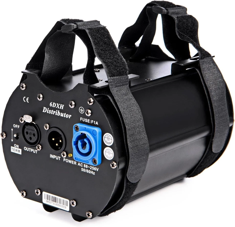 Compact 6-Way DMX Splitter for Streamlined Signal Management in Entertainment - Image 3 of 4