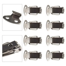4-8PCS Stainless Steel for toggle Latch Catch Clamp Spring Loading Case Buckle
