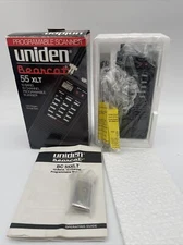 COLLECTOR RADIO-UNIDEN BEARCAT 10 CHANNEL BC55XLT UNIDEN 55 XLT ANALOG SCANNER