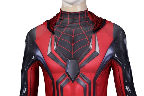 New Adult Spider Boy Crimson Cowl Suit Cosplay Costume Jumpsuit Halloween suit - Bild 8 von 11