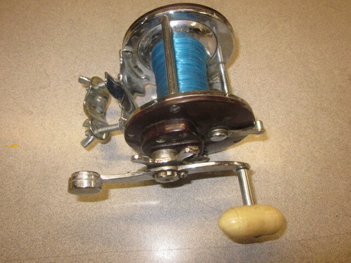 Vintage Penn Peer No. 209 Level Wind Deep Sea Salt Water Fishing Reel RH - Foto 1 di 6