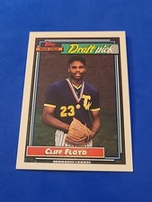 Cliff Floyd #186 Prices [Rookie] | 1992 Topps | Baseball Cards
