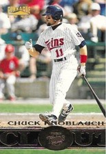 1997 Pinnacle #188 Chuck Knoblauch Clout