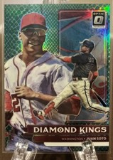 2022 Donruss Optic Green Dragon 20 Juan Soto DK 79/99 Diamond Kings