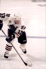 PF41 2001 Original Photo ALEXEI ZHAMNOV CHICAGO BLACKHAWKS CENTER NHL ICE HOCKEY