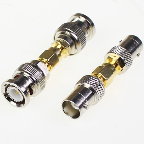 4/8PCS BNC to SMA Type Male Female RF Connector Adapter Test Converter Kit - Picture 3 of 6