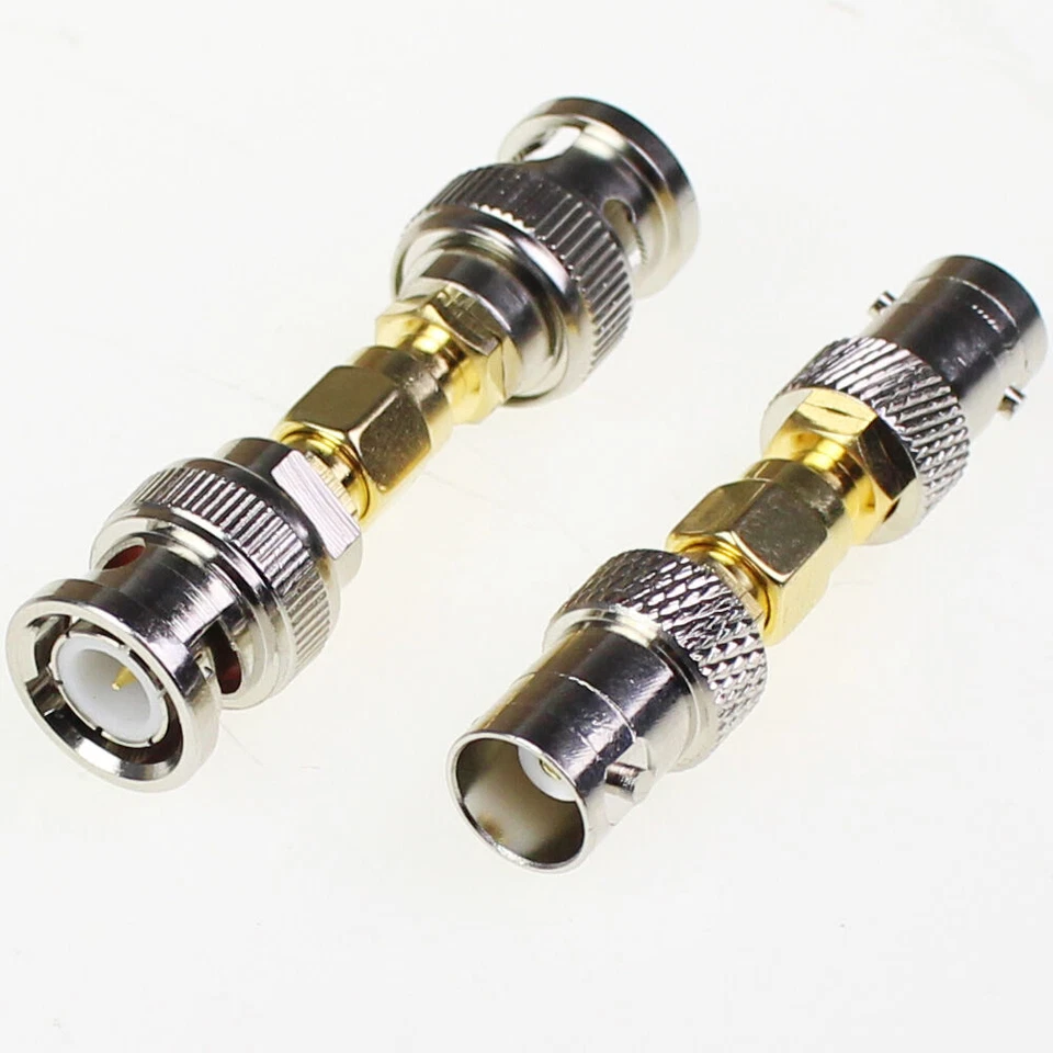 4/8PCS BNC to SMA Type Male Female RF Connector Adapter Test Converter Kit - Image 3 of 4
