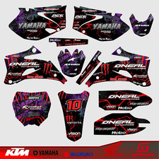GRAPHICS KIT DECALS 250 450 F 2006-2007 YAMAHA YZ 250F 450F  DECO YZ250F YZ450F