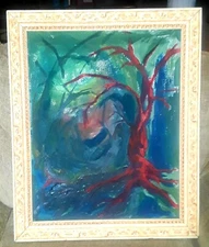 ALTHEDA SLATE CALIFORNIA ARTIST OIL PAINTING